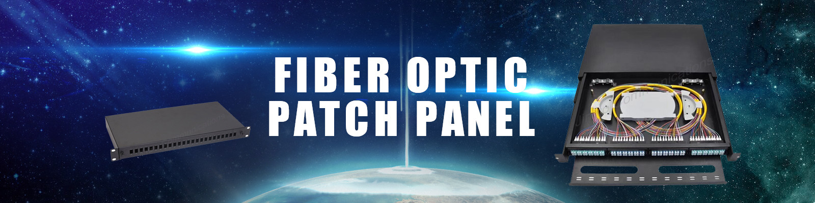 Fiber optik patch panel